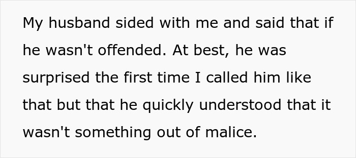 Woman shocked reacting to cruel nicknames her brother receives from his wife during a family conversation. Woman shocked reacting to cruel nicknames her brother receives from his wife during a family conversation.