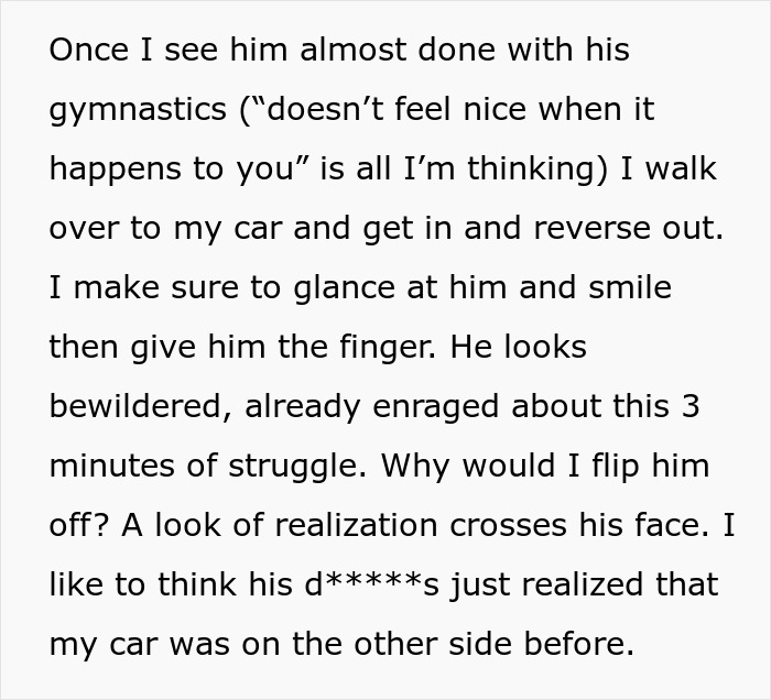 Person Leaves Mall But Finds Their Car Parked In, Gets Ice-Cold Revenge On Jerk Who Did It Person Leaves Mall But Finds Their Car Parked In, Gets Ice-Cold Revenge On Jerk Who Did It