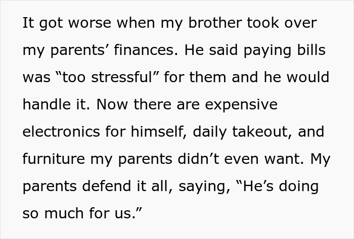 Aunt worried about nephew’s safety calls CPS on controlling brother after financial abuse of parents. Aunt worried about nephew’s safety calls CPS on controlling brother after financial abuse of parents.