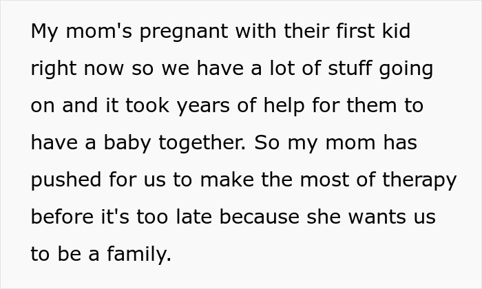 Text excerpt about a guy trying to become teen stepson's real dad and facing rejection in a family setting. - 4