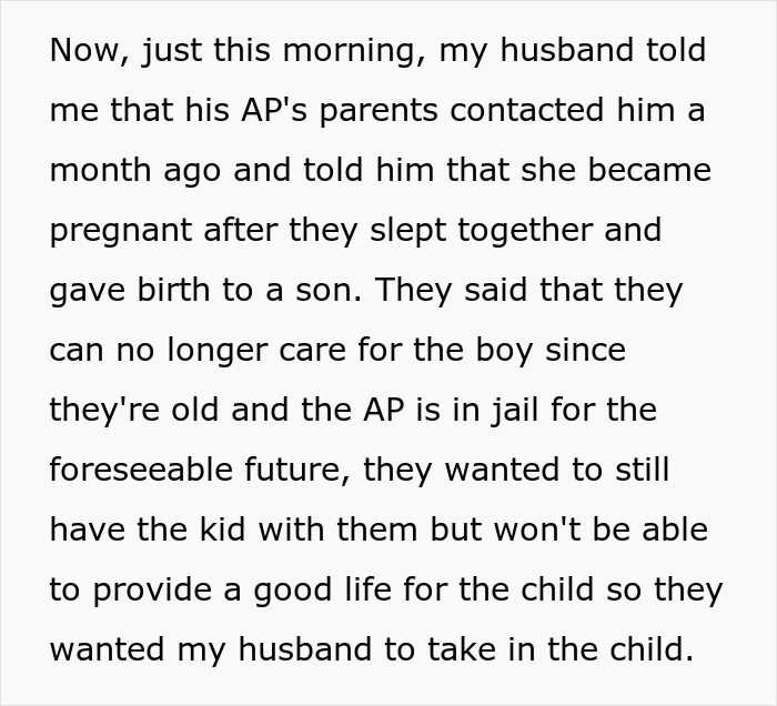 Alt text: Woman shares story about husband hiding affair for 9 years and now facing new challenges with secret child and family. Alt text: Woman shares story about husband hiding affair for 9 years and now facing new challenges with secret child and family.