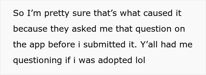 Person thinks DNA test results are mixed, causing confusion and questioning family origins before submission on app.