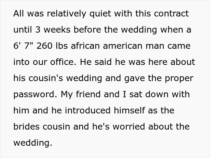 Wedding chaos erupts as event turns into a crime scene, leading to bride&rsquo;s mother being arrested and jailed.