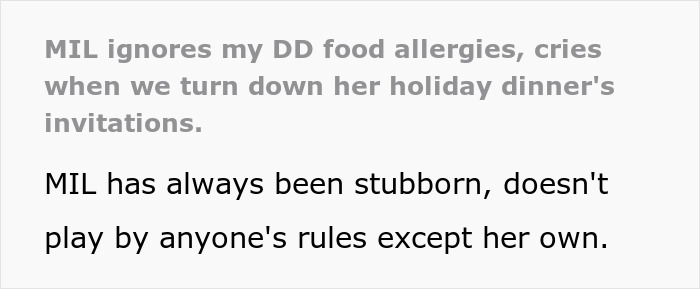 Grandma denies 7YO&rsquo;s lactose intolerance, causing family drama and conflicts over dietary needs and allergies.