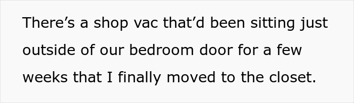 Woman finds mysterious sock at home with surprised boyfriend reacting in the background near a bedroom door and closet.