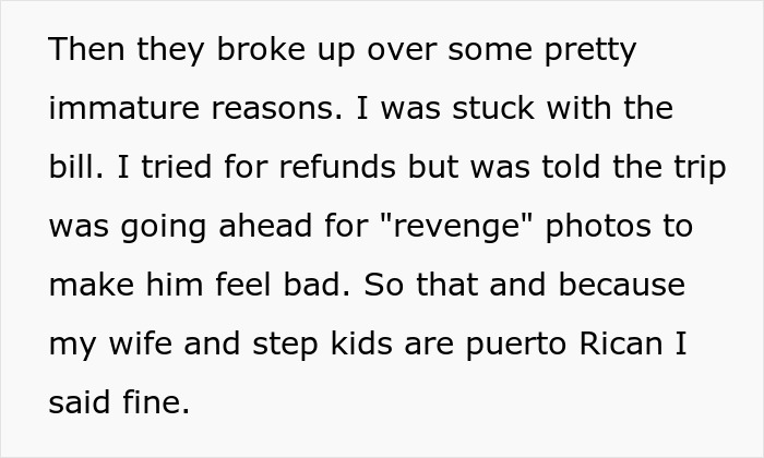 Man spending $22,500 on daughter&rsquo;s failed wedding while skipping his real wedding to hang out with friends.