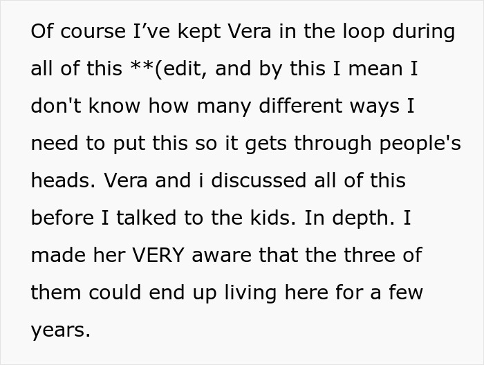 Alt text: Pregnant daughter moves back home as caring dad faces ultimatum from girlfriend in family living situation conflict.