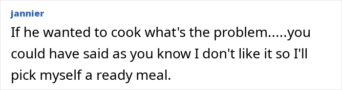 Text comment about trip regrets with friend and husband, showing frustration over ruined plans and rising tensions.