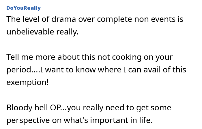 Screenshot of online forum comments reacting to a woman&rsquo;s regrets about a trip with friend and husband after tensions arise.