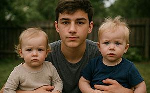 Parents Won’t Stop Growing The Family, Teen Son Says Enough After They Dump 3 Siblings On Him