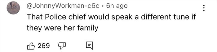 Screenshot of a social media post criticizing the police chief’s response to a single mom beaten by Cincinnati mob. Screenshot of a social media post criticizing the police chief’s response to a single mom beaten by Cincinnati mob.