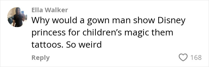 Creepy Fan's X-Rated Tattoos Stun Disney Princesses: "He Was The Only Guest In The Room"