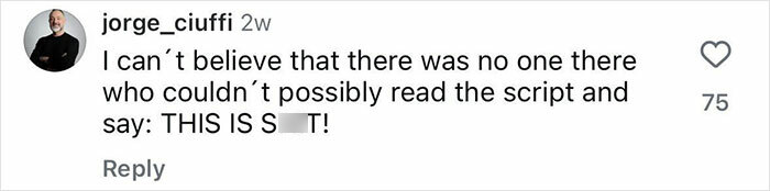 Screenshot of a social media comment criticizing the And Just Like That series finale amid Sarah Jessica Parker clapping back at haters. Screenshot of a social media comment criticizing the And Just Like That series finale amid Sarah Jessica Parker clapping back at haters.