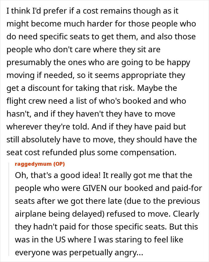 Screenshot of a mom venting online about a 6-leg flight with a kid who traumatized her during travel.