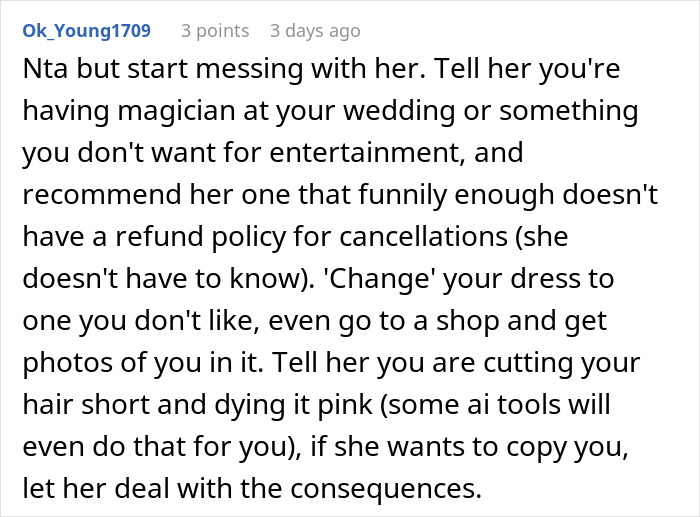 Woman confronting brother&rsquo;s fianc&eacute;e for copying her wedding dress with creative retaliation ideas discussed online