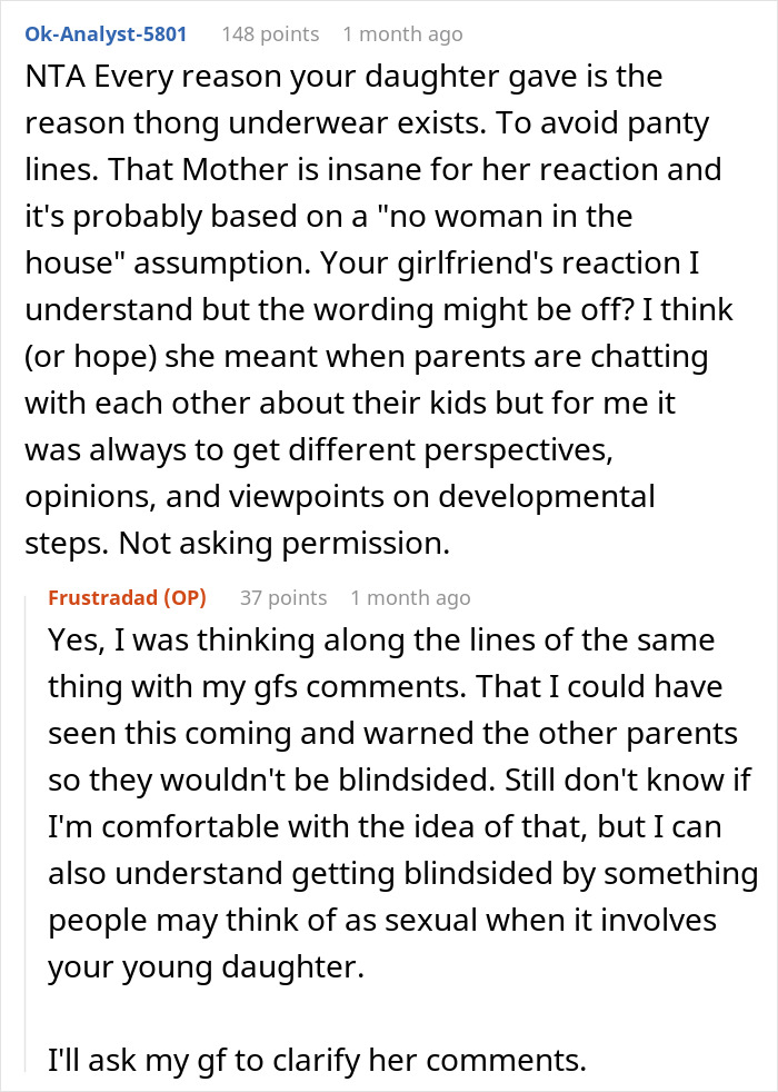 Parents Outraged As Single Dad Doesn&rsquo;t Consult Them Before Allowing His Daughter To Wear Thongs