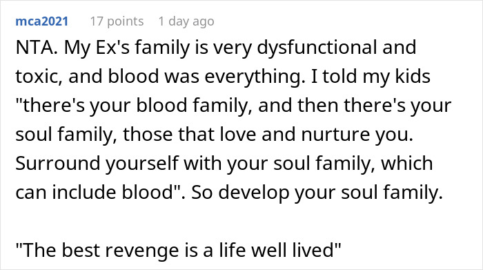 Comment about parents neglecting kids, highlighting dysfunctional families and importance of love and nurturing in parenting. - 40
