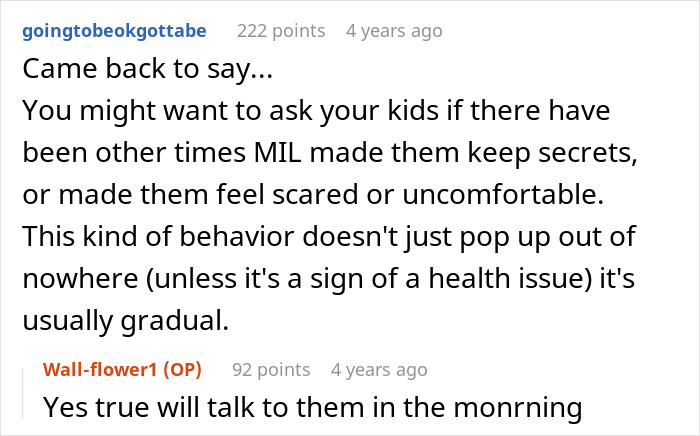 Reddit user discusses grandma doubting 7YO's lactose intolerance and potential emotional impact on kids in family drama.