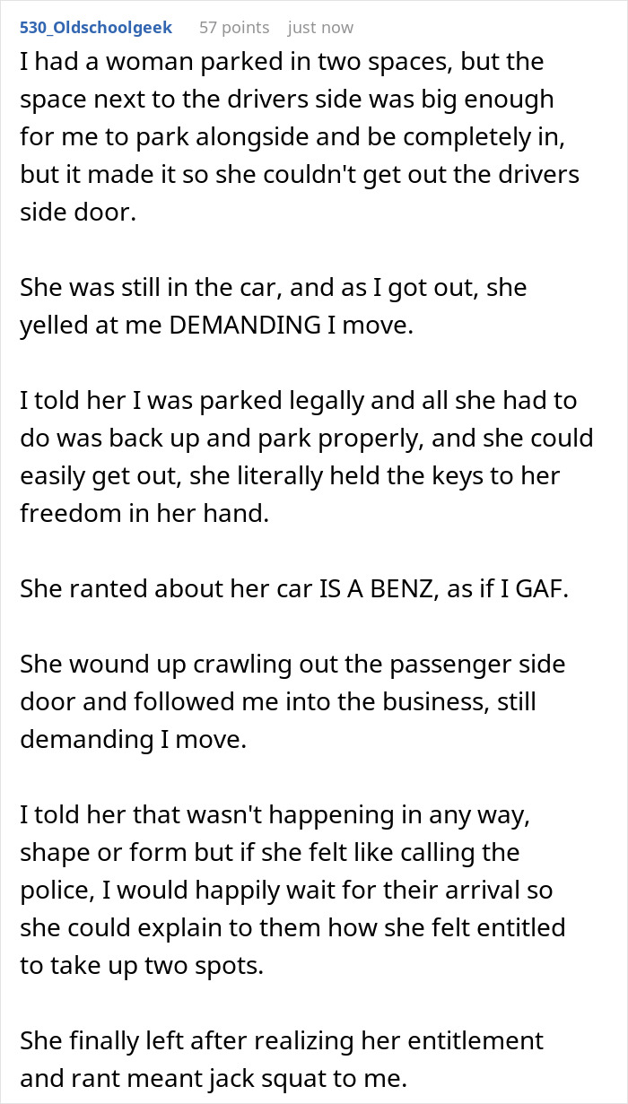 Person Leaves Mall But Finds Their Car Parked In, Gets Ice-Cold Revenge On Jerk Who Did It Person Leaves Mall But Finds Their Car Parked In, Gets Ice-Cold Revenge On Jerk Who Did It