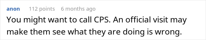 Comment about 16YO twins missing out on being teens due to parents expecting them to babysit six kids.