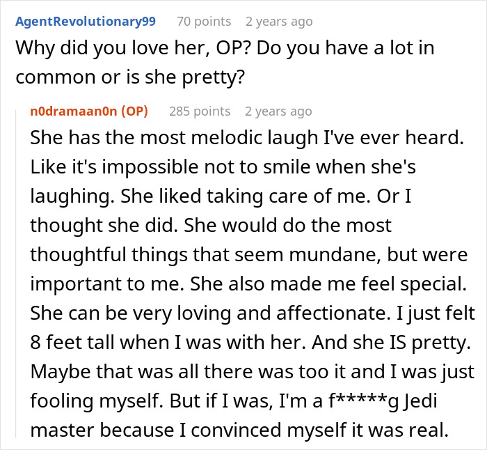 Conversation about loving a fiance in a destitute relationship, highlighting emotional struggles and affection despite challenges. Conversation about loving a fiance in a destitute relationship, highlighting emotional struggles and affection despite challenges.