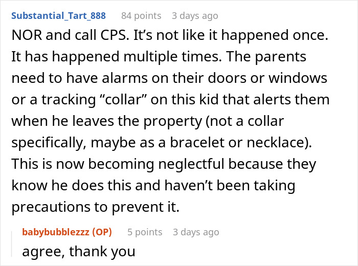 Woman catches neighbor&rsquo;s son in her home, surprised by parents&rsquo; casual reaction and lack of precautions.