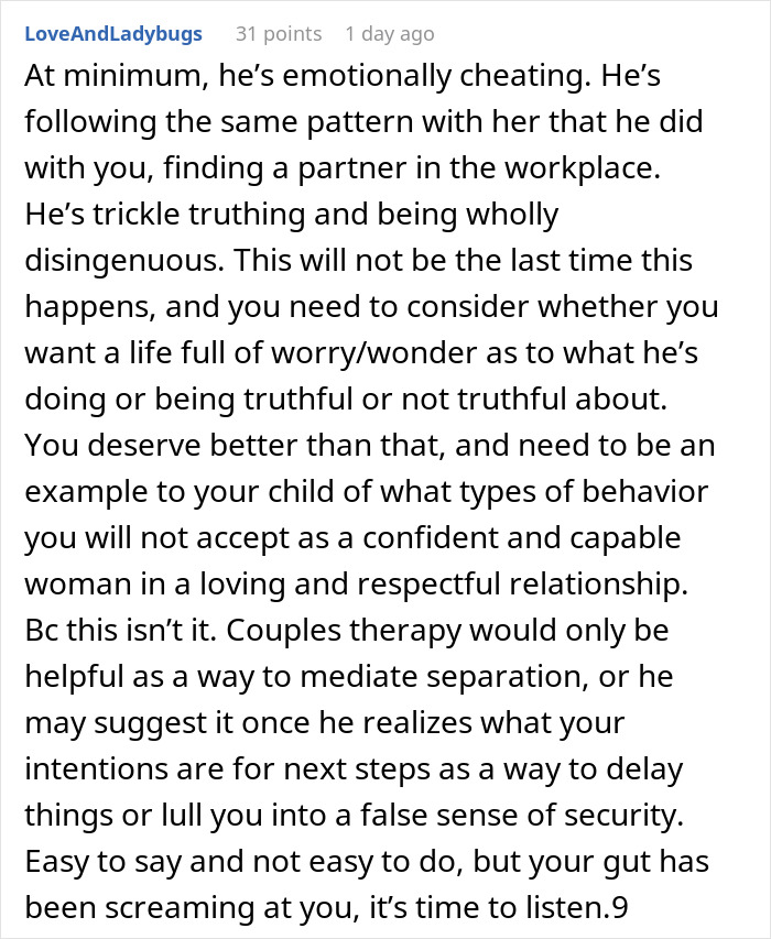 Wife Finds Husband&rsquo;s Texts With His Coworker Just 2 Weeks After Their Wedding: "My Stomach Sank"