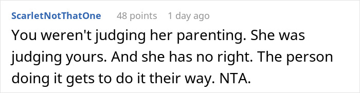Screenshot of an online comment discussing a 19-year-old raising his sister&rsquo;s kid and reacting to criticism about feeding her.