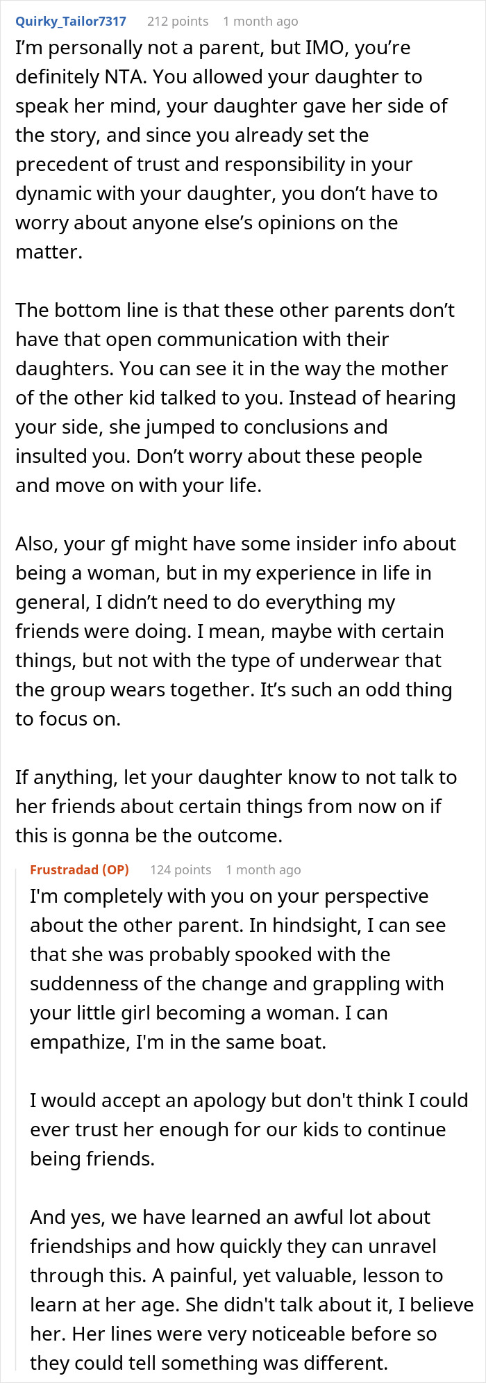 Parents Outraged As Single Dad Doesn&rsquo;t Consult Them Before Allowing His Daughter To Wear Thongs