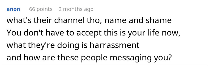Text message conversation screenshot showing a user concerned about harassment from influencer neighbors putting a woman in hospital. Text message conversation screenshot showing a user concerned about harassment from influencer neighbors putting a woman in hospital.
