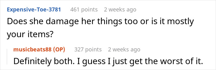 Text conversation showing a guy frustrated with his clumsy girlfriend who keeps destroying his stuff, admitting both lose items.