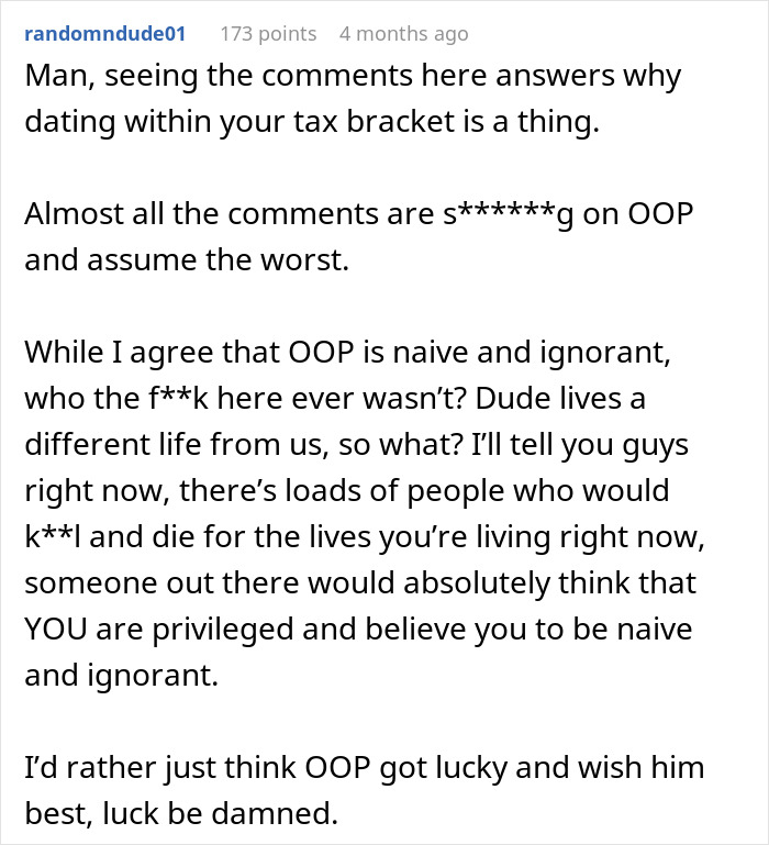 Rich Guy Buys GF A Bunch Of Expensive Stuff, Confused When She Gives Him A Reality Check