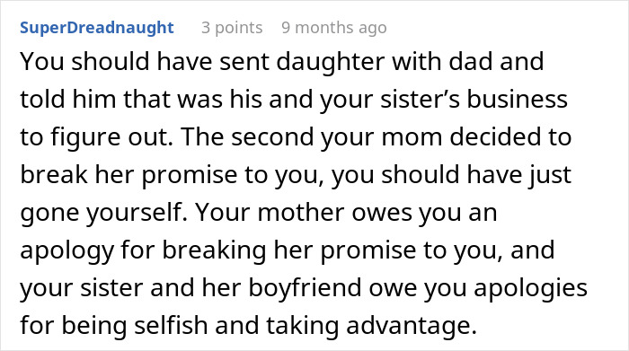 Man taking 2-year-old niece to doctor appointment after sister fails to get a babysitter, handling childcare alone.