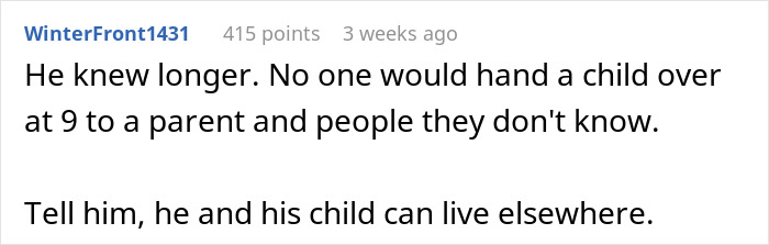 Screenshot of a Reddit comment discussing a husband hiding an affair for years and its impact on family dynamics. Screenshot of a Reddit comment discussing a husband hiding an affair for years and its impact on family dynamics.