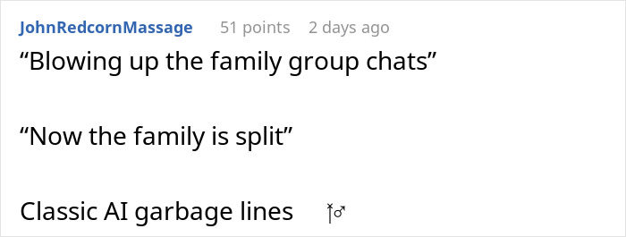 Screenshot of a Reddit comment discussing family conflict over caregiving duties involving a 21-year-old and their grandpa. - 18