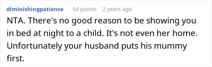 Screenshot of an online discussion about not moving on after MIL live streamed sleeping to relatives, expressing frustration. Screenshot of an online discussion about not moving on after MIL live streamed sleeping to relatives, expressing frustration.