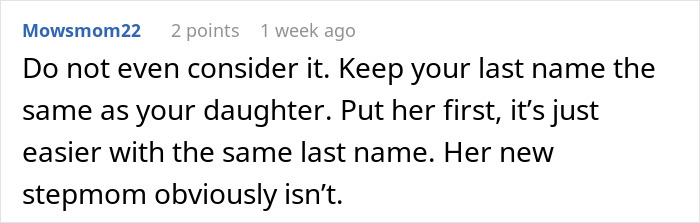 Woman Doesn’t Get What Her Last Name Has To Do With Ex Not Being Able To Get Married Again Woman Doesn’t Get What Her Last Name Has To Do With Ex Not Being Able To Get Married Again