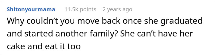 Comment on a forum discussing a pregnant lady who won&rsquo;t stop crying after her son says he feels neglected.