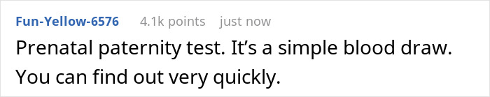 Woman shocked by surprise visitor at work amid pregnancy claim after husband’s boys’ weekend paternity test discussion. - 17