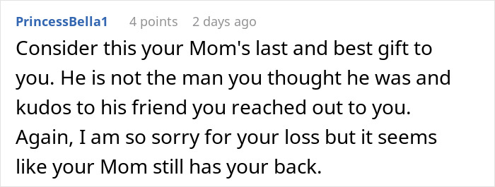 Comment expressing sympathy after a woman faces double heartbreak revealing boyfriend&rsquo;s true character.