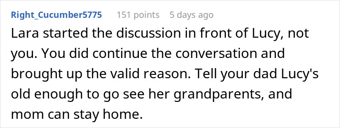 Text conversation about a woman explaining to her dad&rsquo;s affair baby why her grandparents don&rsquo;t see her.