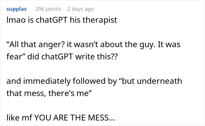 Online discussion about jealous boyfriend berating girlfriend for kindness to a stranger and her decision to dump him.