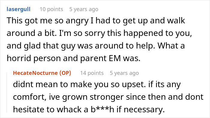 Commenters express anger and support after a kid steals a blind cane, highlighting the incident&rsquo;s emotional impact.