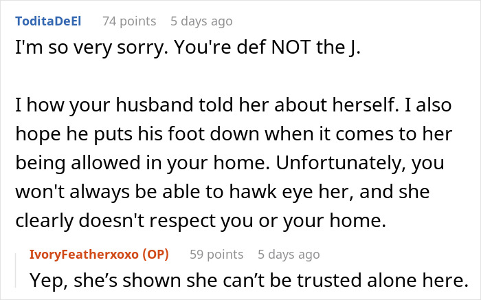Text conversation about concerns over a guest disrespecting the home, related to mil use breast milk wellness smoothies. Text conversation about concerns over a guest disrespecting the home, related to mil use breast milk wellness smoothies.