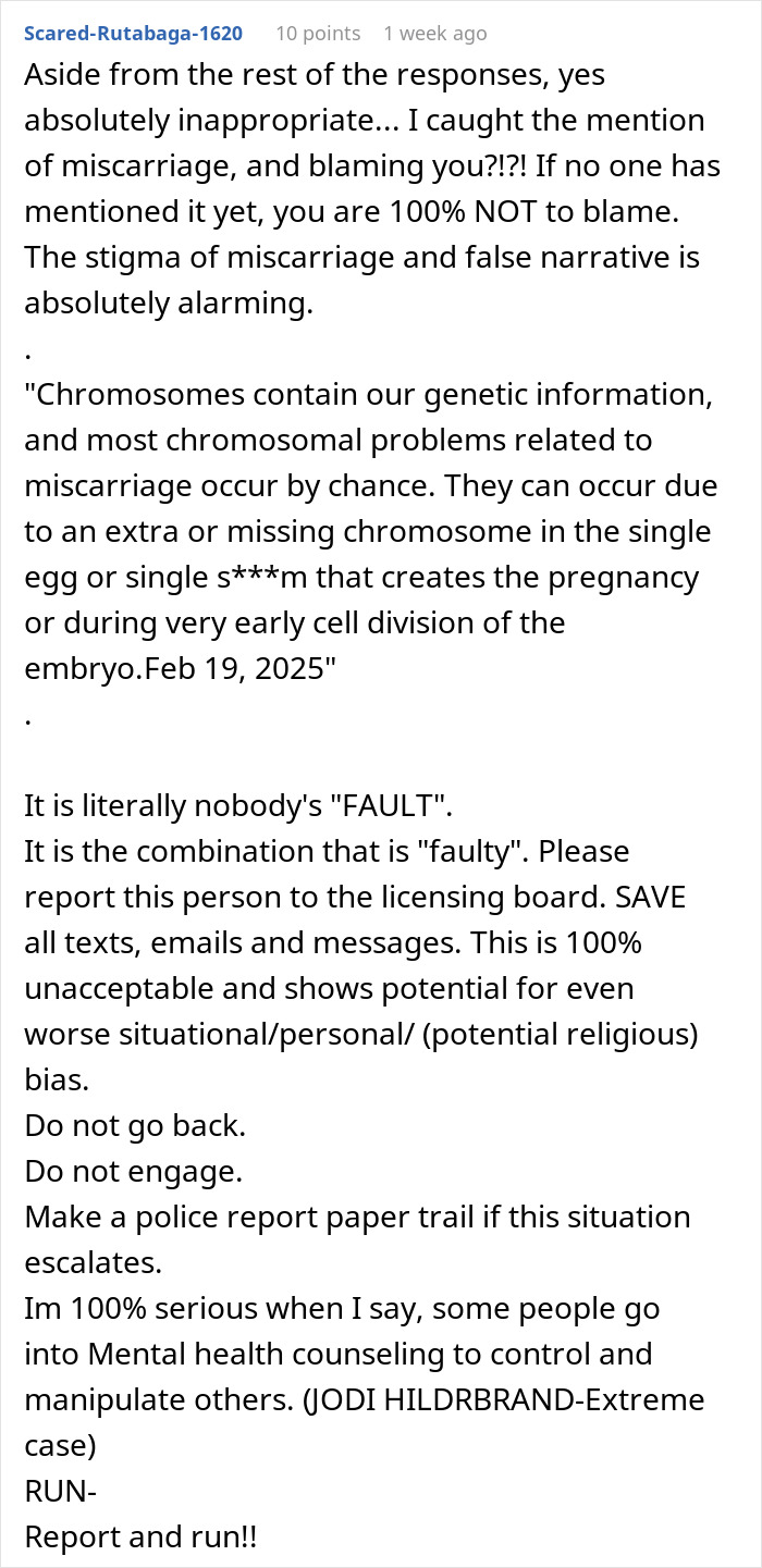 Woman confused and distressed by psychiatrist’s unhinged request during mental health counseling session. Woman confused and distressed by psychiatrist’s unhinged request during mental health counseling session.