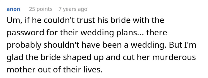 Comment on a wedding-related crime scene where the bride&rsquo;s mother is involved and jailed after causing chaos.