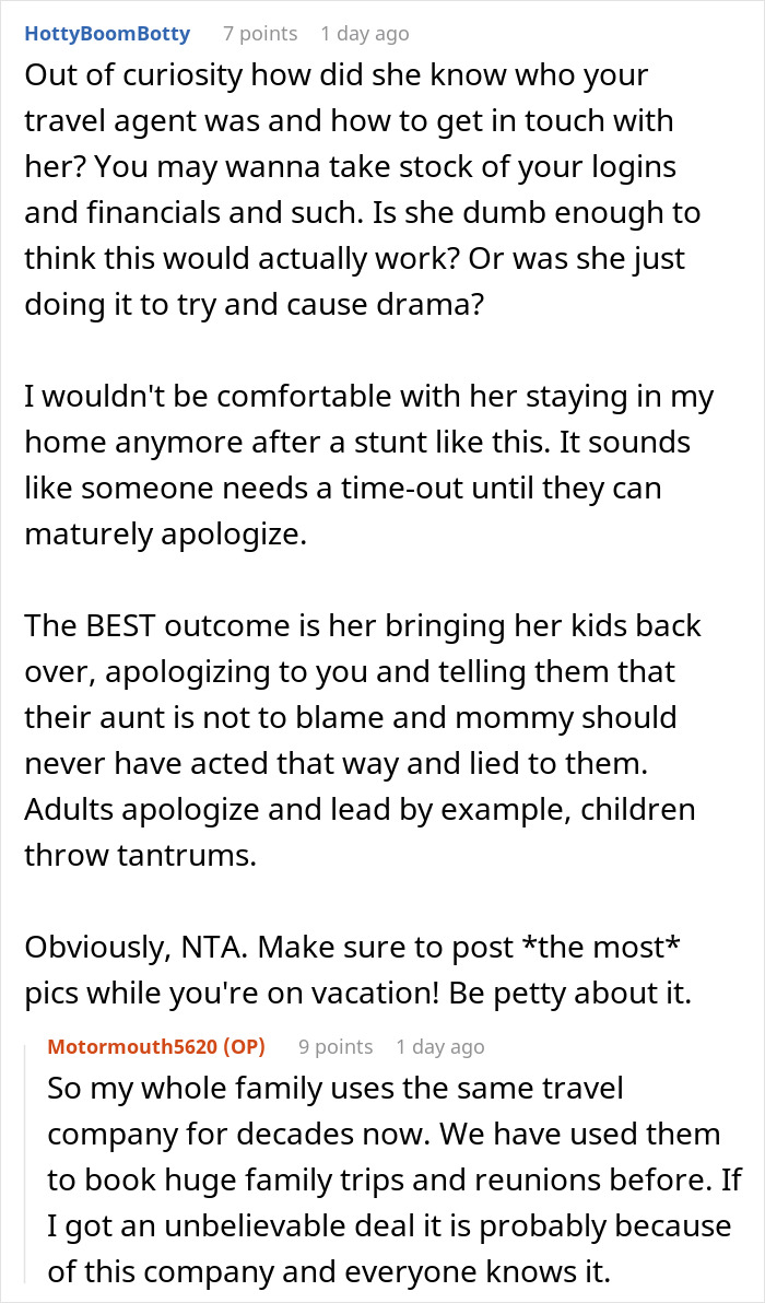 Cousin Tells Woman To Cover $4,000 Family Vacation, Labels Her Selfish When She Refuses Cousin Tells Woman To Cover $4,000 Family Vacation, Labels Her Selfish When She Refuses