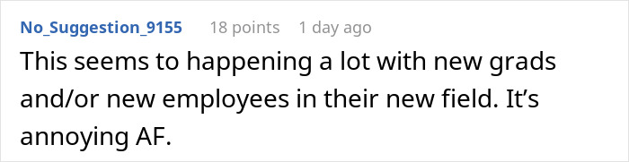 Comment on a forum discussing toxic new employee behavior causing workplace issues and HR involvement.
