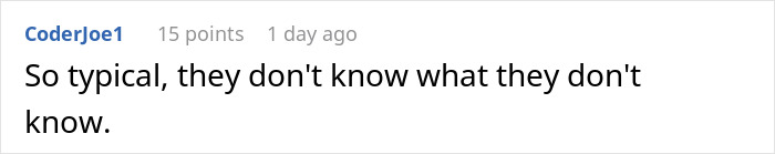 Comment on a forum post discussing a manager calling a woman useless at work and getting corrected.