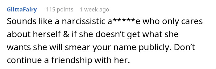 Screenshot of an online comment about a teen showing up at best friend&rsquo;s door at 4 AM, confused why she&rsquo;s not welcome.
